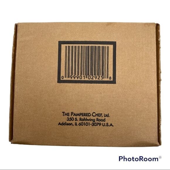 The Pampered Chef hospitality Pineapple Heart Cookie Mold 2001 Stoneware - Picture 6 of 6